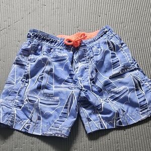 Carter's Orange and Blue Toddler Swim Shorts